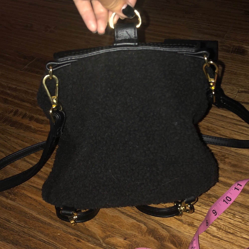 Wild Fable Mini Fuzzy Backpack - Picture 4 of 7